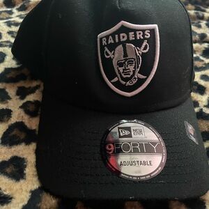 New Era Black Raiders 9FORTY Cap